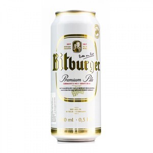 Bia Bitburger lon 500ml