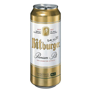 Bia Bitburger lon 500ml