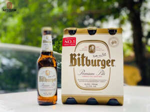 Bia Bitburger premium - Thùng 24 chai 330ml