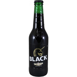Bia Black by Licorne 6% Pháp - 24 chai 330ml