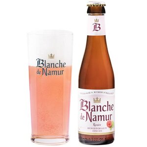 Bia Blanche de Namur Rosee 3.1% Chai 250ml