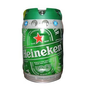 Bia bom tươi Heineken Hà Lan 5 lít