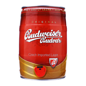 Bia Budweiser Budvar 5% – Bom 5l