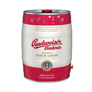 Bia Budweiser Budvar 5% – Bom 5l