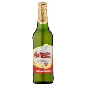 Bia Budweiser Budvar Original vàng - Chai 330ml