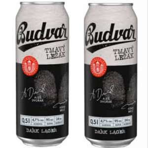 Bia Budweiser Budvar Dark 4,7% Tiệp – 24 lon 500ml