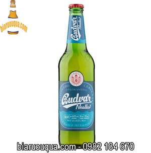 Bia Budweiser Budvar Nealko 0.5% Thùng 24 chai 330ml