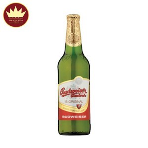 Bia Budweiser Budvar Original - Thùng 24, chai 330ml