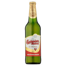 Bia Budweiser Budvar Original - Thùng 24, chai 330ml