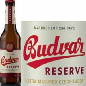 Bia Budweiser Budvar Reserve 7.5% Thùng 24 chai 330ml