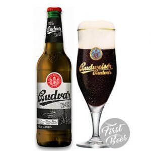 Bia Budweiser Budvar đen thùng 24 lon x 330ml