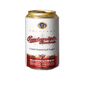 Bia Budweiser Budvar vàng thùng 24 lon x 330ml