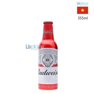 Bia Budweiser Mỹ 5% Chai nhôm 475ml