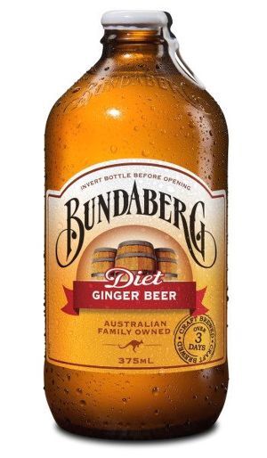 Bia Bundaberg Diet Ginger Beer 375ml