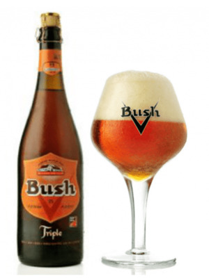 Bia Bush Amber Triple 12% – 6 Chai 750ml