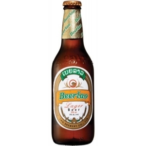 Bia chai Beerlao Lager 5% thùng 24 chai 330ml