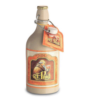 Bia chai sứ vàng St. Paul Triple - Thùng 6 chai x 500ml (7.6%)