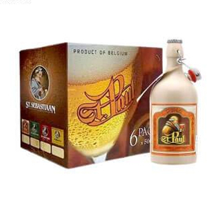 Bia chai sứ vàng St. Paul Triple - Thùng 6 chai x 500ml (7.6%)