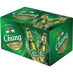 Bia Chang lon 320ml 5% Thái Lan thùng 24 chai