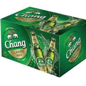 Bia Chang lon 320ml 5% Thái Lan thùng 24 chai