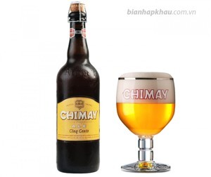 Bia Chimay trắng 8% - chai 750ml