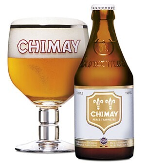 Bia Chimay trắng Triple 8% – chai 33cl