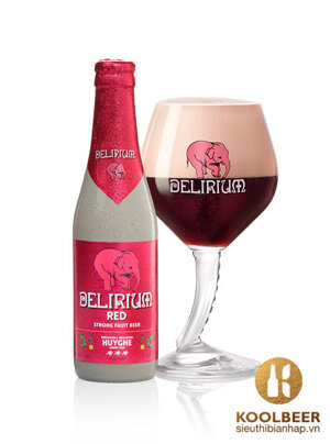 Bia Con Voi Delirium Red 8% – Chai 330ml – Thùng 24 Chai