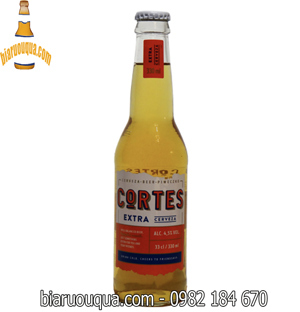 Bia Cortes Extra 4.5% Ba Lan – thùng 24 chai 330ml