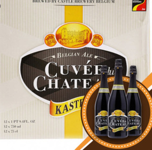 Bia Kasteel Cuvee Du Chateau 11% Bỉ - Thùng 6 chai 750 ml