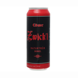 Bia đen Eibauer Zwick'l Dunkel 6.7% - lon 500ml