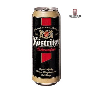 Bia đen Kostritzer Schwarzbier 4.8% – Thùng 24 Lon x 500ml