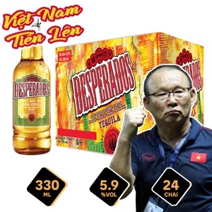 Bia Desperados 5.9% - thùng 24 chai x 330ml