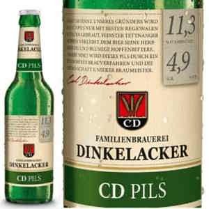 Bia Dinkelacker CD Pils 4,9% - 24 chai 330ml