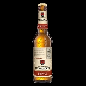 Bia Dinkelacker Privat Export 5.3% - Thùng 24, Chai 330ml