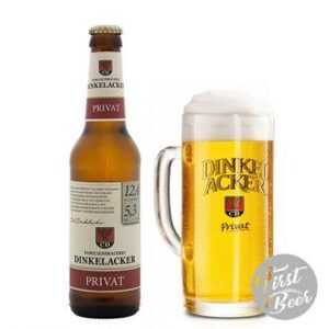 Bia Dinkelacker Privat Export 5.3% - Thùng 24, Chai 330ml