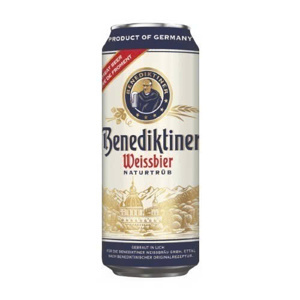 Bia Đức Benediktiner Weissbier 5.4% -  thùng 20 chai 500ml