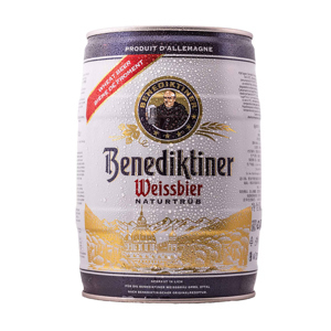 Bia Đức Benediktiner Weissbier 5.4% -  thùng 20 chai 500ml