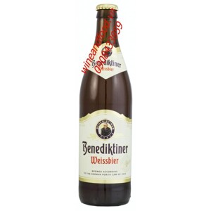 Bia Đức Benediktiner Weissbier 5.4% -  thùng 20 chai 500ml