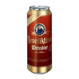 Bia Đức Benediktiner Weissbier 5.4% -  thùng 20 chai 500ml