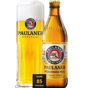 Bia Đức Paulaner Munchner Hell 4,9% - Chai 330ml