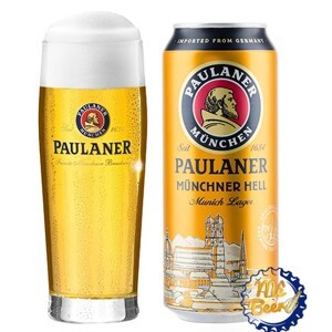 Bia Đức Paulaner Munchner Hell 4,9% - Chai 330ml