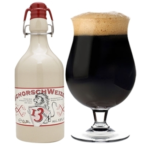 Bia Đức Schorsch Weizen chai sứ 500ml 13%