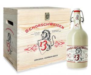 Bia Đức Schorsch Weizen chai sứ 500ml 13%