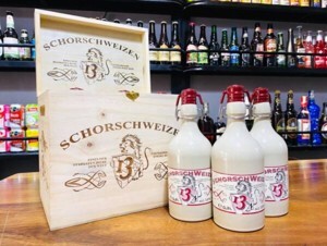 Bia Đức Schorsch Weizen chai sứ 500ml 13%