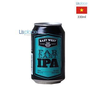 Bia East West Far East IPA lon 330ml