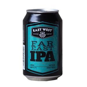 Bia East West Far East IPA lon 330ml