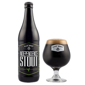 Bia East West Independence Stout 12% – Chai 500ml