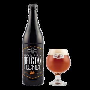 Bia East West Modern Belgian Blonde 7,6% Thùng 12 chai x 500ml