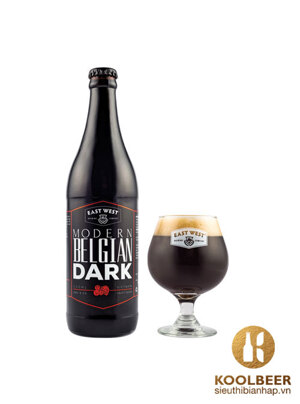 Bia East West Modern Belgian Dark 8,1% Thùng 12 Chai 500ml