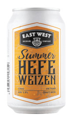 Bia East West Summer Hefeweizen lon 330ml